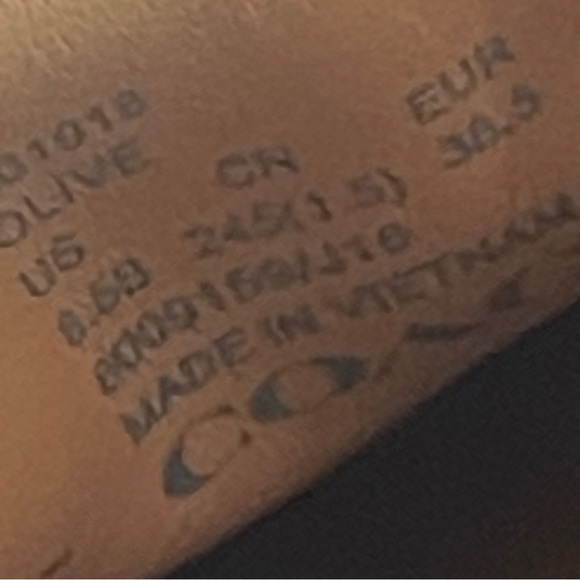 Coach Jacquard Loafer 8.5 EUC - Picture 3 of 10